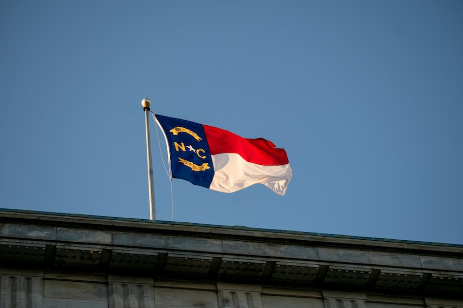 raleigh north carolina flag