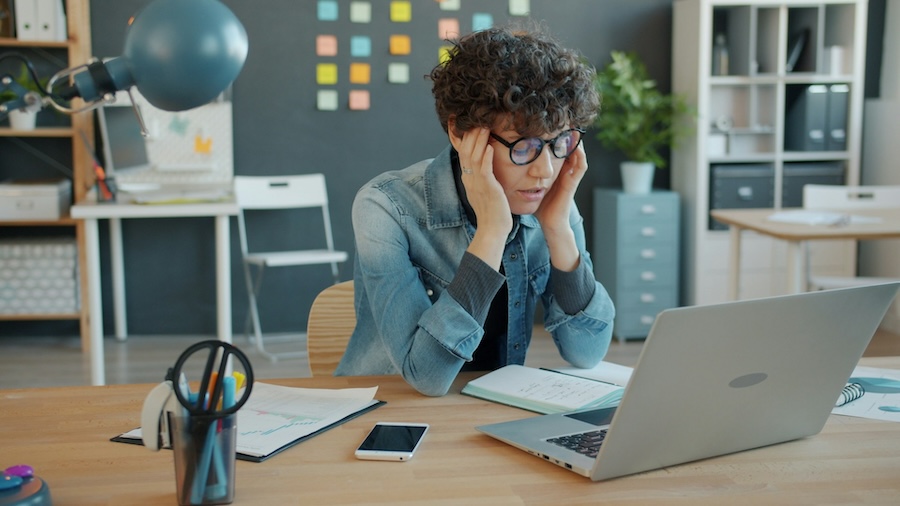 small business reviewing web design agency pricing