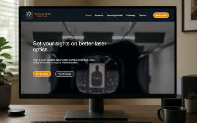 Website Redesign for Components Supplier