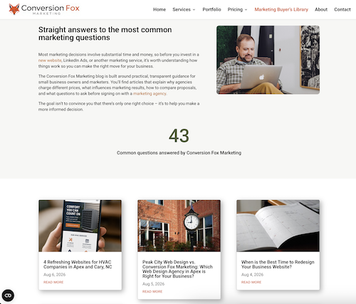 conversion fox marketing blog