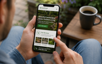 3 Pristine Websites for Landscaping Companies in Cary & Apex, NC