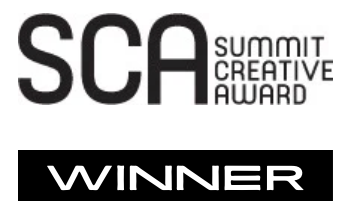 summit creative award winner badge